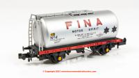 373-784 Graham Farish BR 45T TTA Tank Wagon 'Fina' Silver - Era 5.